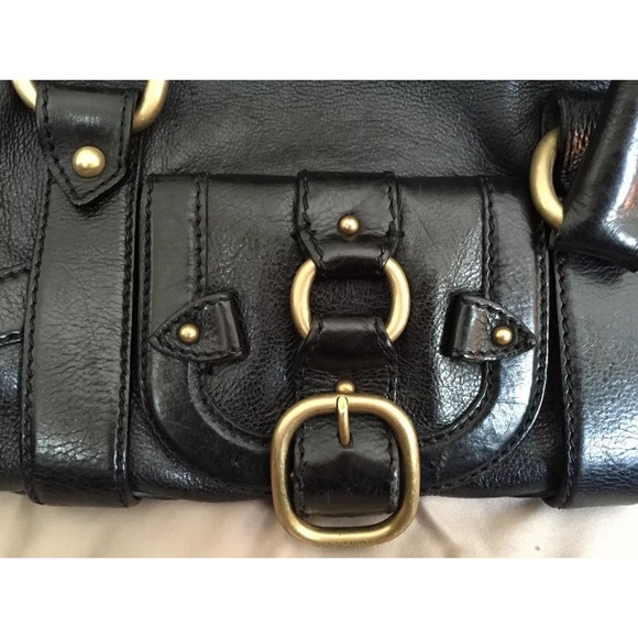 Black Celine brass handbag - Picture 8 of 8